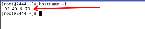 hostname